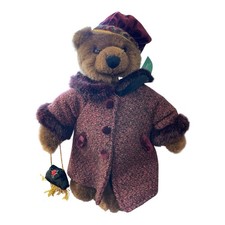 Russ Bears From The Past Oliver Purse Trenchcoat 14" Teddy Bear