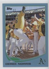 2013 Topps Wal-Mart Blue Derek Norris #334 0t2