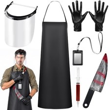 Halloween Butcher Costume for Men Cosplay Accessories
