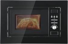 20L Built-in Microwave Oven with Grill 5 Micro Power levels Easy Clean Cavity