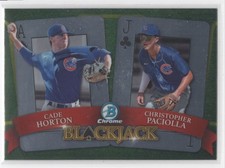 #BJ-3 2022 Bowman Draft Blackjack [ Christopher Paciolla / Cade Horton Cubs