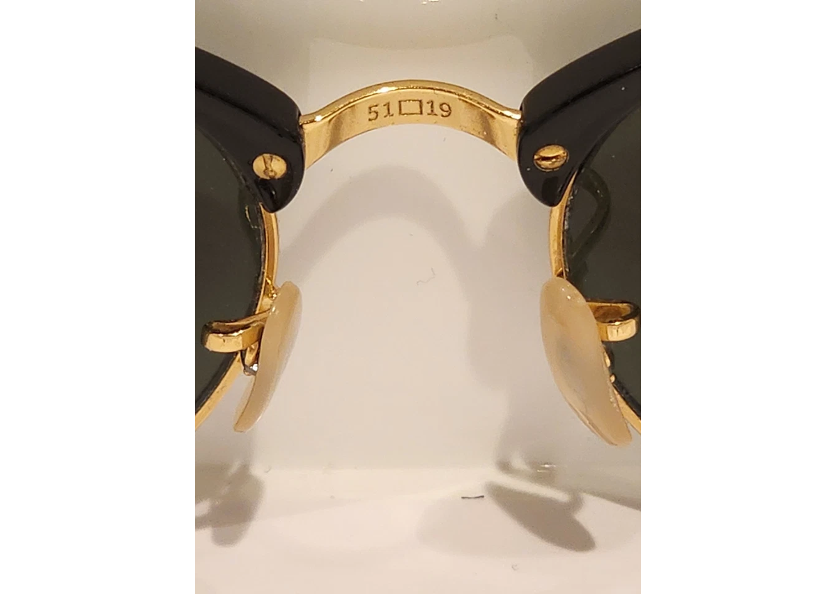 Ray Ban Sunglasses RB4248 Color 901 Black and Gold Rare Model
