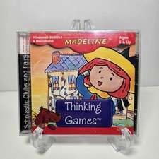Madeline Thinking Games New Sealed PC/Mac CD-ROM 1998 Creative Wonders Vintage