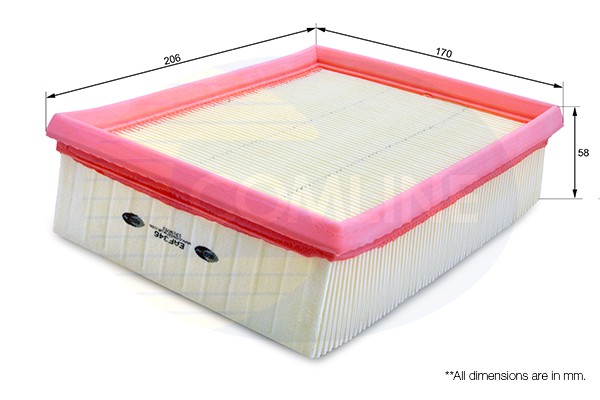 COMLINE EAF346 Air Filter for CITROËN,PEUGEOT