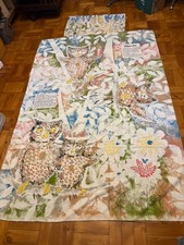 Set piumone matrimoniale vintage singolo capitano beaky gufo floreale biancheria da letto