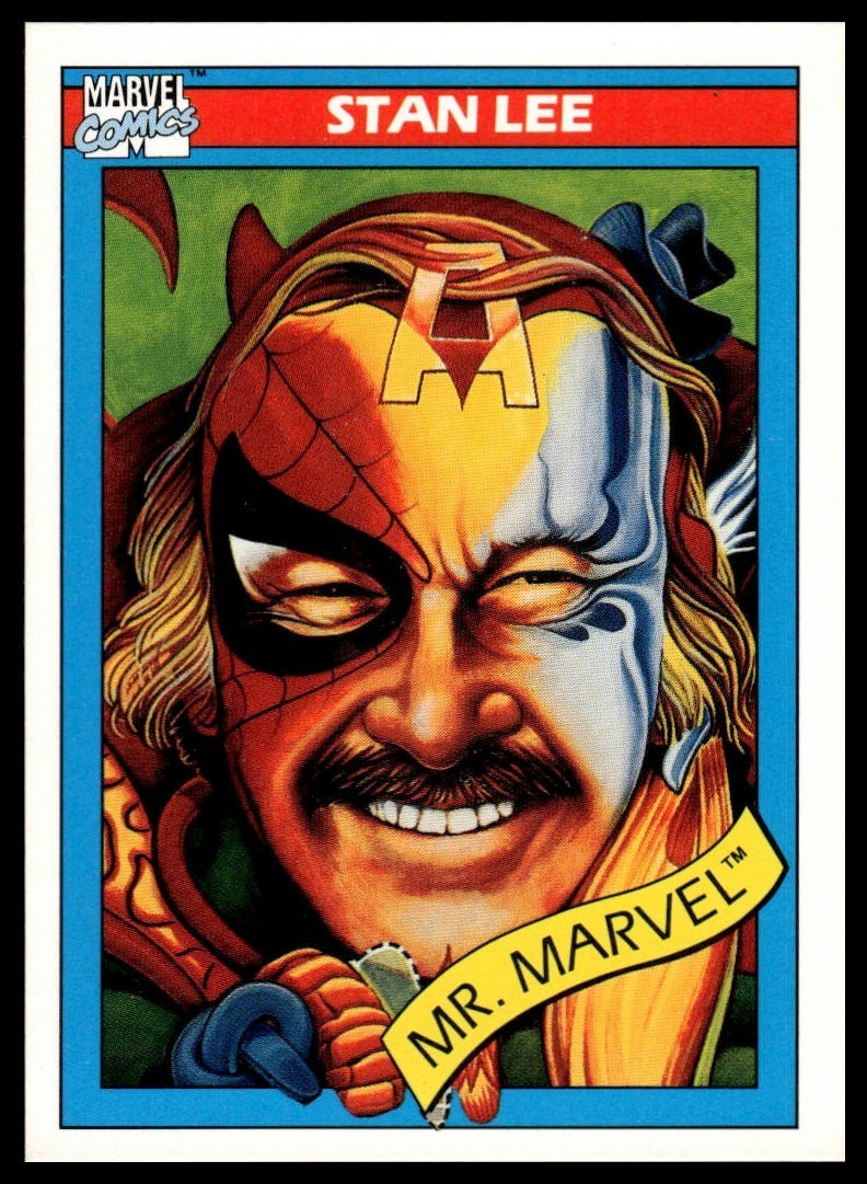 1990 Impel Marvel Universe #161 Stan Lee MINT