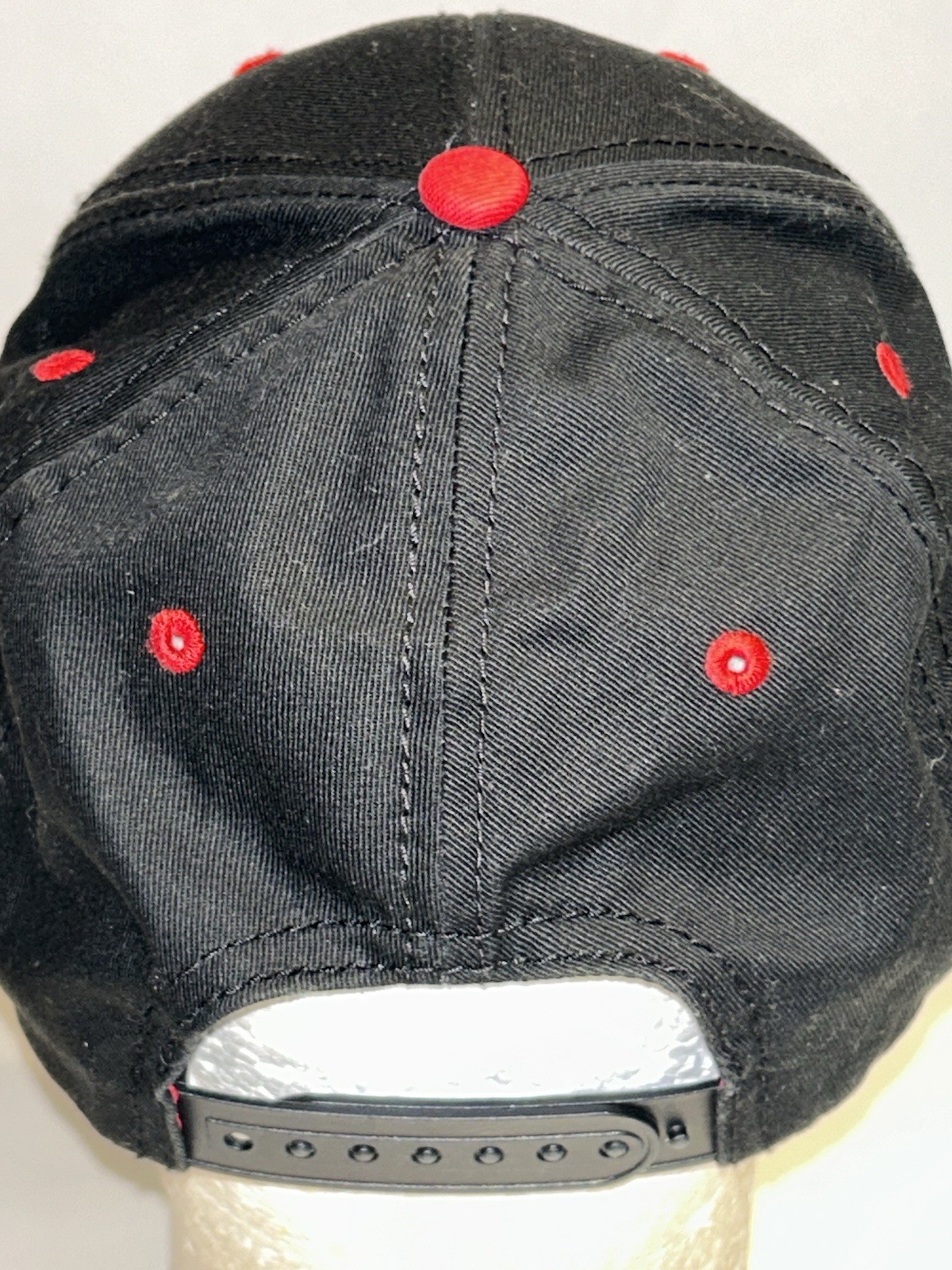 ATARI HAT CAP ADJUSTABLE SNAPBACK BLACK RED - image 4