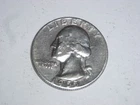 1955 - P - Washington Quarter 90% Silver - Circulated Condition LOOK
