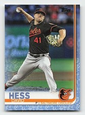 2019 Topps #552 David Hess Father's Day Blue #/50
