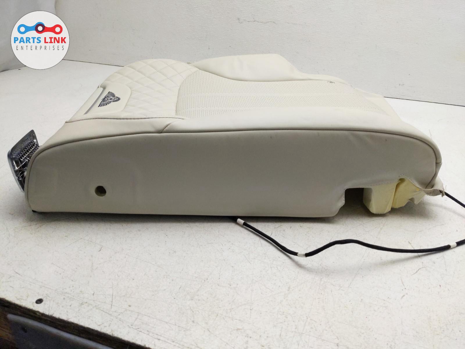 2016-2020 BENTLEY BENTAYGA REAR LEFT SEATBACK COVER CUSHION PAD TRIM 2ND ROW LH
