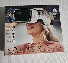 New Aduro Sound Vision Virtual Reality Glasses With Stereo Headset