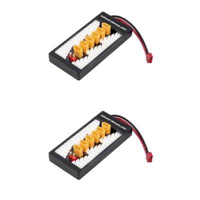 2 STÜCKE 40A MAX Parallel-Ladetschippe 2-6s Parallel-Ladetrat