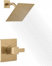 Brushed Gold Shower Trim Kit for Delta 14 Series, Compatible w/ R10000 Valve