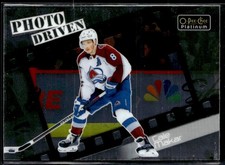 2023-24 O-Pee-Chee Platinum Photo Driven Cale Makar Colorado Avalanche #PD-15