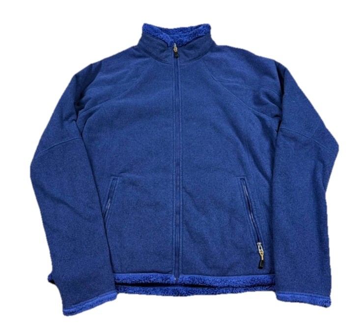 SACAI X NIKE Pile donna Nike ACG foderato sherpa blu morbido full zip