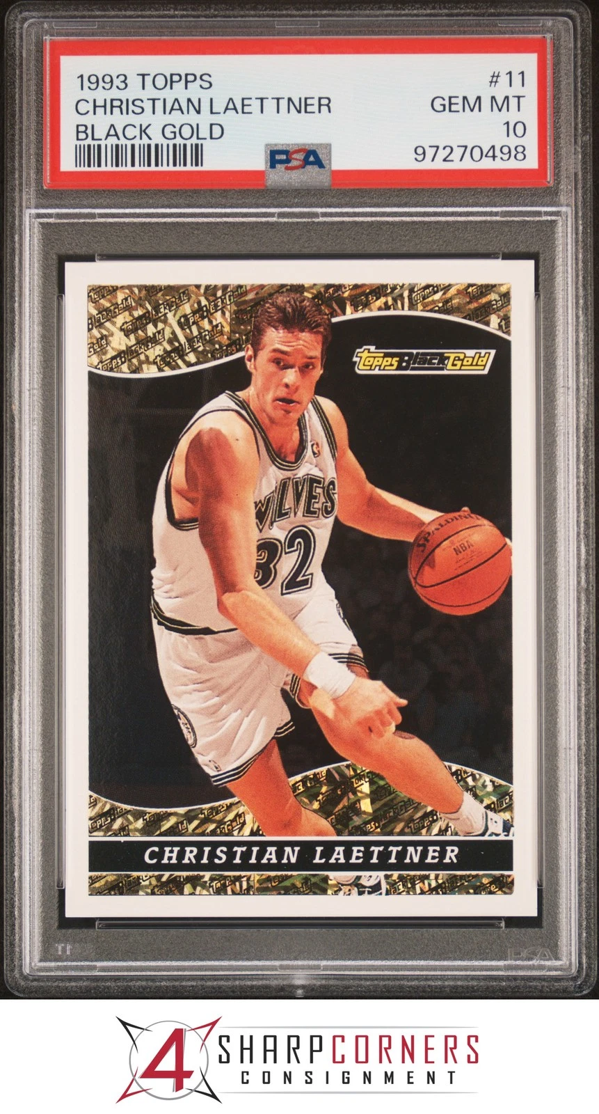 Christian Laettner trading card
