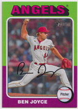 2024 Topps Heritage #456 Ben Joyce Los Angeles Angels