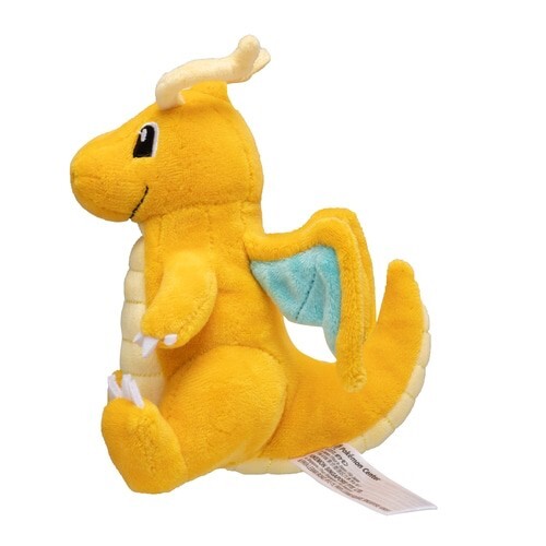 #149 Dragonite Fit Plush Pokemon Centre Japan Official Sitting Toy Plushy - Picture 3 of 4