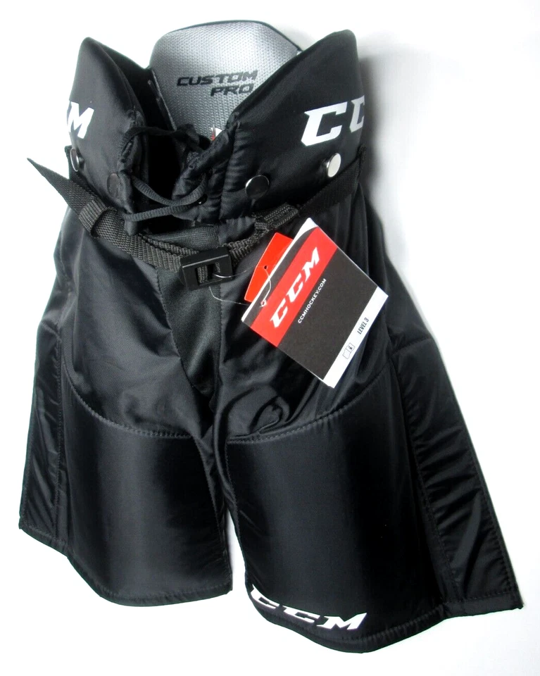 Pantalones de hockey CCM Tacks personalizados profesionales junior talla grande 26 a 28 pulgadas cintura nuevos Foto 4 de 4