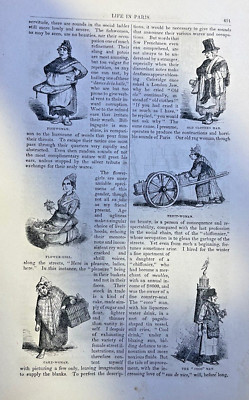 1853 Life in Paris France illustrated