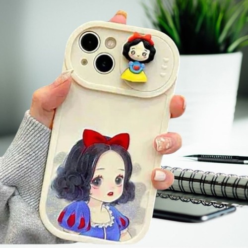 Snow White princess iPhone case cover 12‎ protector silicone Apple cartoon new - Picture 1 of 2