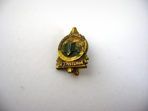 Vintage Collectible Pin: Rare Whiteface Mt. Mountain Memorial Highway - 第 1/4 張圖片