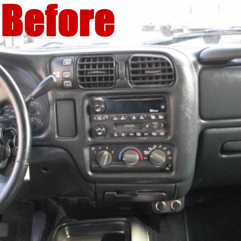 Para Chevrolet S10 2003 2004 Android Auto Apple CarPlay Coche Radio Estéreo GPS Navegación Foto 3 de 4