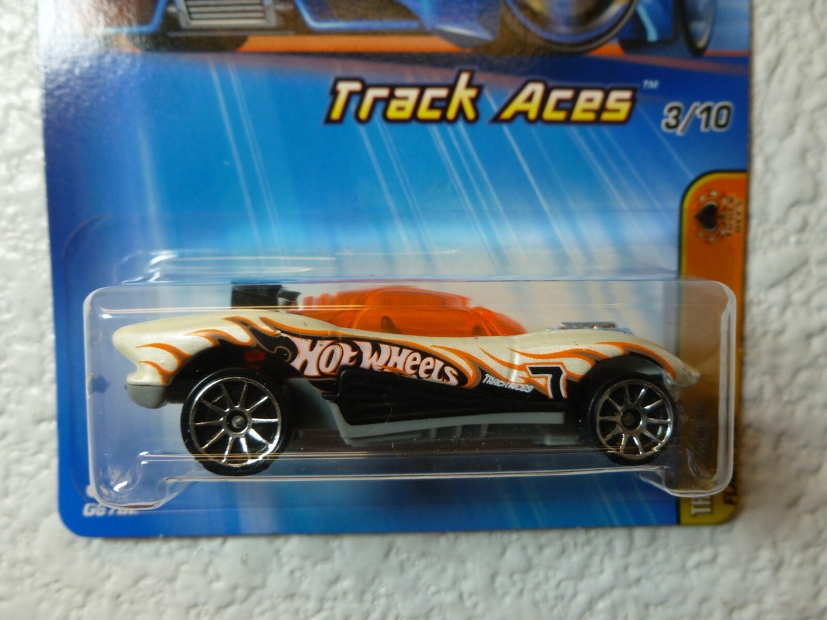 Hot Wheels Flashfire 2005 - Track Aces Collector 63 - Long Card US 1/64 - Occasion Neuve