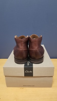 Clarks Glide Chukka - Mens Boots - British Tan Leather  display picture 3
