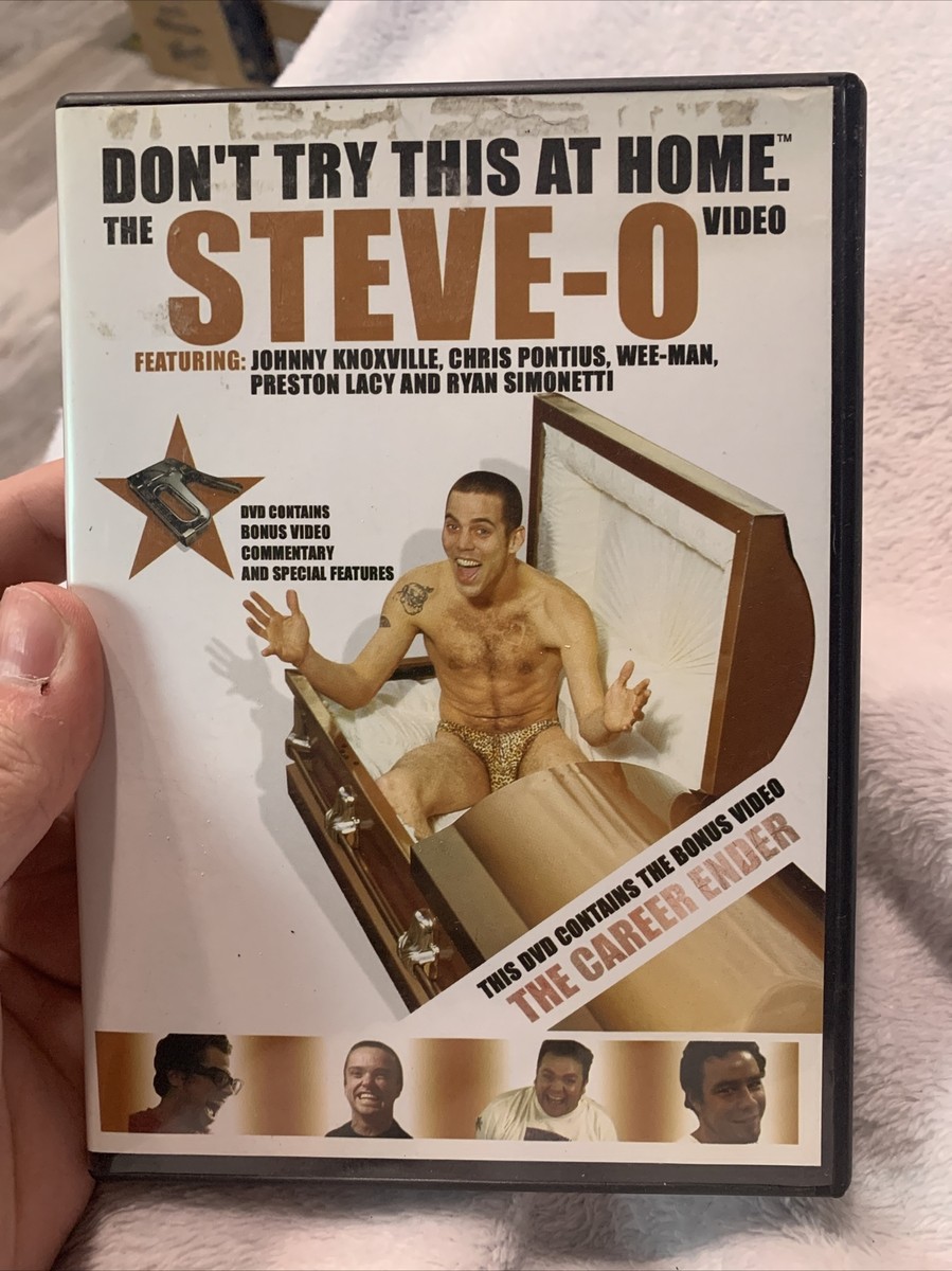 Steve-o Don't Try This at Home Volume 1 2 3 - MTV Jackass CKY Bam