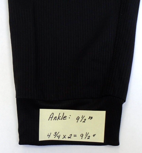 Champion Girls Black Stretch Stripe Fabric Athletic Pants 10-12 Large ONLY - Picture 9 of 11