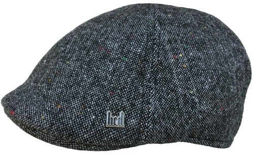 Headchange Econo Speckled Tweed Wool Blend 6 Panel Ivy Hat Duck Bill Scally Cap - Picture 11 of 20