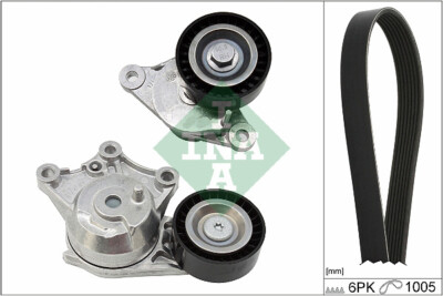 529 0358 10 INA Keilrippenriemensatz für CITROËN,DS,PEUGEOT