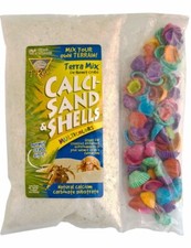 T-Rex Hermit Crab Substrate - Terra Mix Calci-Sand  Color Shell Mix