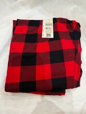 New No Boundaries Cotton Ankle Leggings Plaid Women Size S,M New