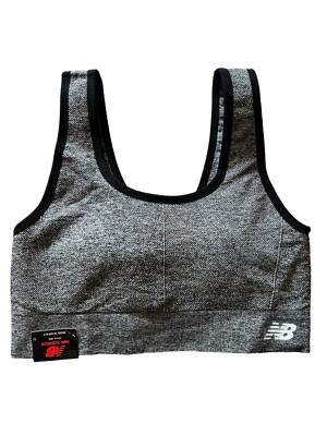 New Balance Sports Bra Style R000545~Medium Impact~Gray