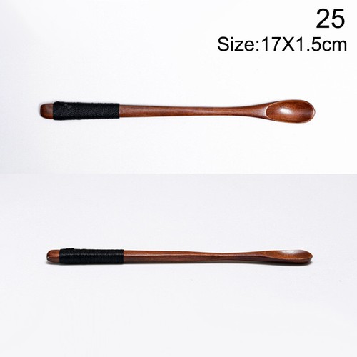 Wooden Spoon Cooking Large Wood Soup Spoons Dinner Tablespoon Tableware-2PCS - Imagen 34 de 41