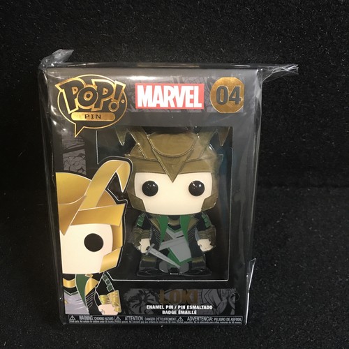 Funko Pop! Marvel Loki Pin #04 New 