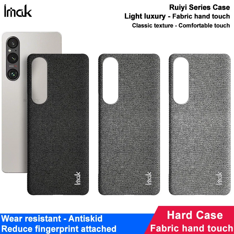 Imak Classic Fabric Comfortable Touch Slim Case For Sony Xperia 1 V/ 5 V/ 10 V - Image 3 of 4