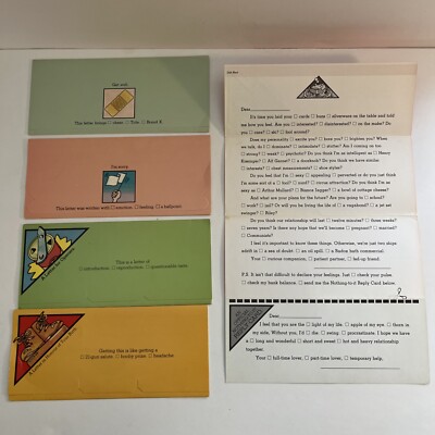 Greeting Cards Check The Box Humorous New Set Of Five