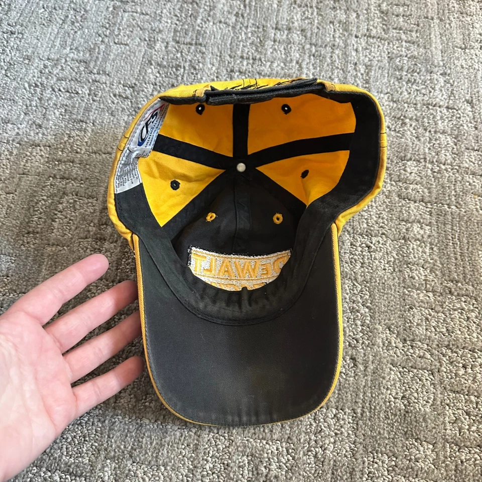 Sombrero ajustable negro Matt Kenseth #17 NASCAR bandera a cuadros Roush Fenway Racing Foto 4 de 4