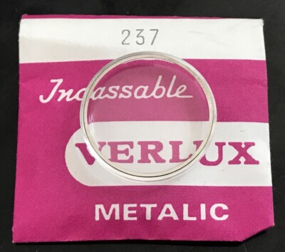 Verre De Montre Verlux Metalic Plexi Diamètre 312 - Pour Montres De Plongée Vintage - NOS