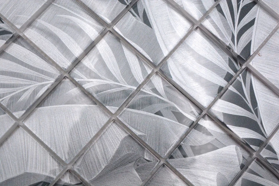 Mosaico IN Vetro Immagine Murale Piastrelle Tropici Regenwald Doccia 88-pic03_F - Immagine 4 di 4