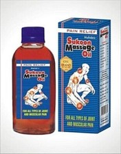 Mahida Blue Sukoon Massage Oil 200 ML for Joint Pains and Muscle Pain