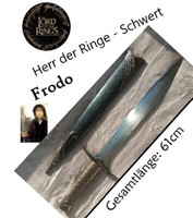 Neu Herr Der Ringe Schwert Frodo 61Cm Groß FüR Cosplay Sammler Fans Lotr Larp