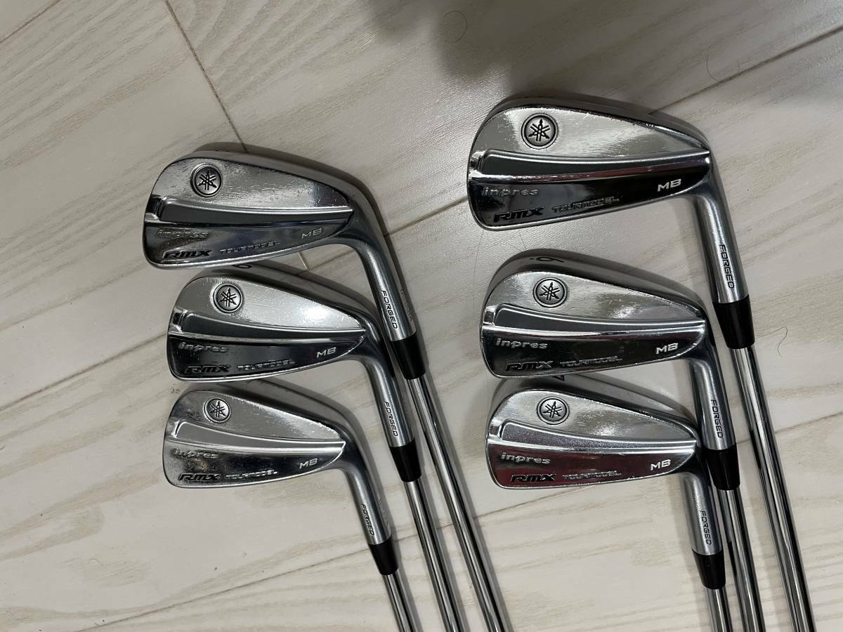 Golf Iron Set Yamaha RMX Tour Model MB Forged Dynamic Gold