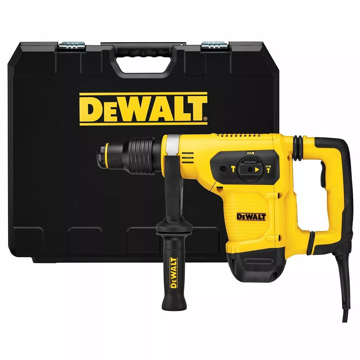 DeWALT D25481K 10.5 Amp 1 9 16 Inch SDS MAX Combination Hammer Kit w Shocks
