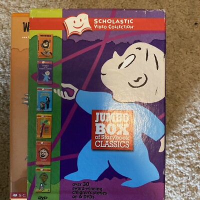 Scholastic Video Collection Jumbo Box - Over 30 Kids' stories on