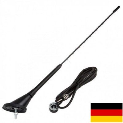 Antenne mit Kabel + Fuß für NISSAN Almera Primera X-Trail Note Tiida Micra 40cm