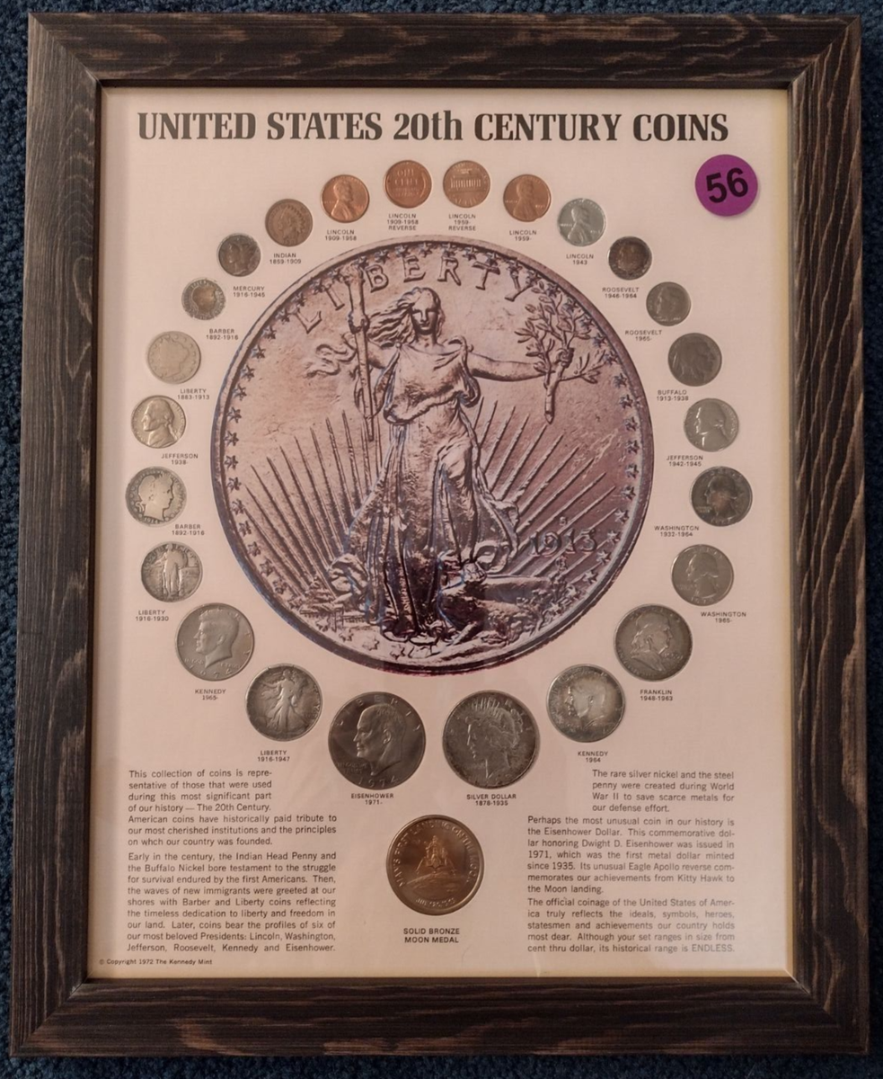 VINTAGE - 20TH CENTURY COIN SET in 
